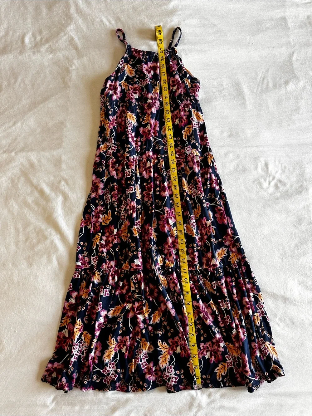 Old Navy Girls Floral Maxi Summer Halter Dress